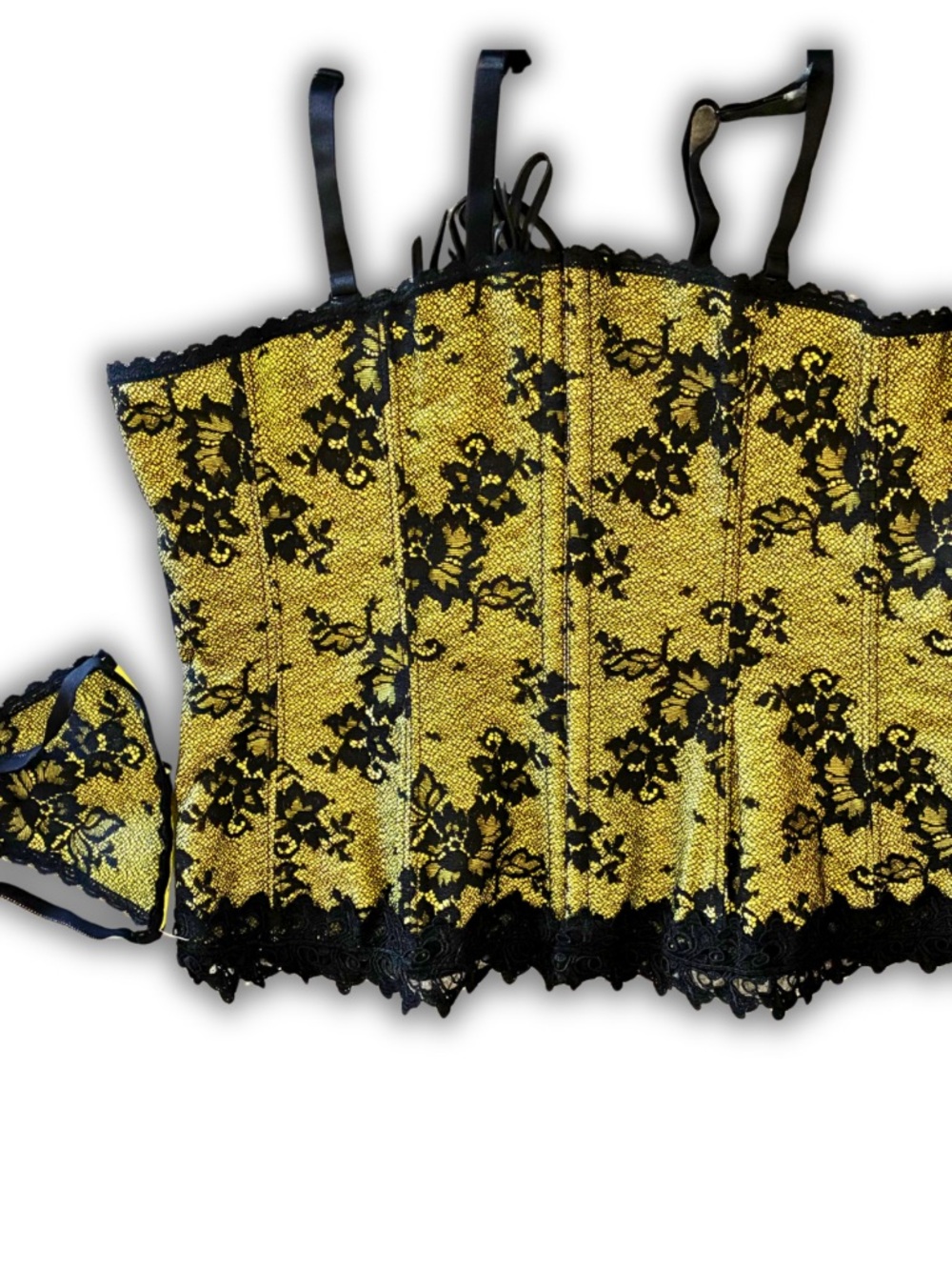Deadstock Frederick’s of Hollywood corset set